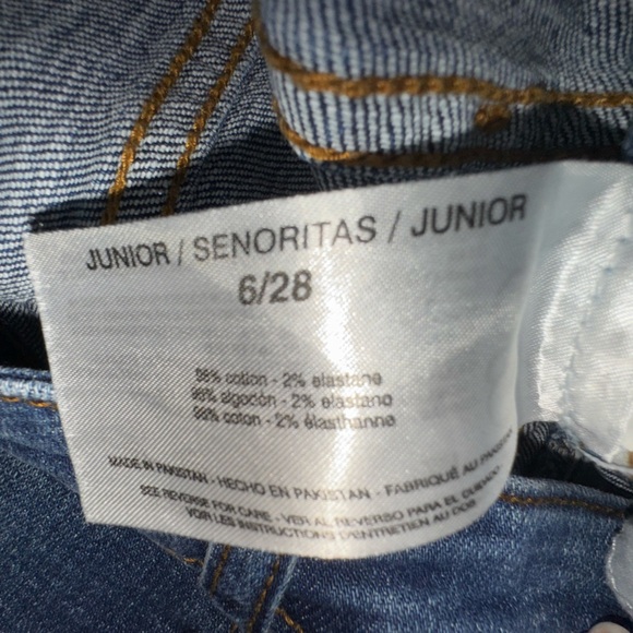 Ella Moss High Waist Straight Jeans Blue Denim. Womens Sz 6/28. VGUC - Picture 10 of 15